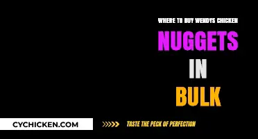 Bulk Wendy's Chicken Nuggets: Top Retailers and Buying Tips