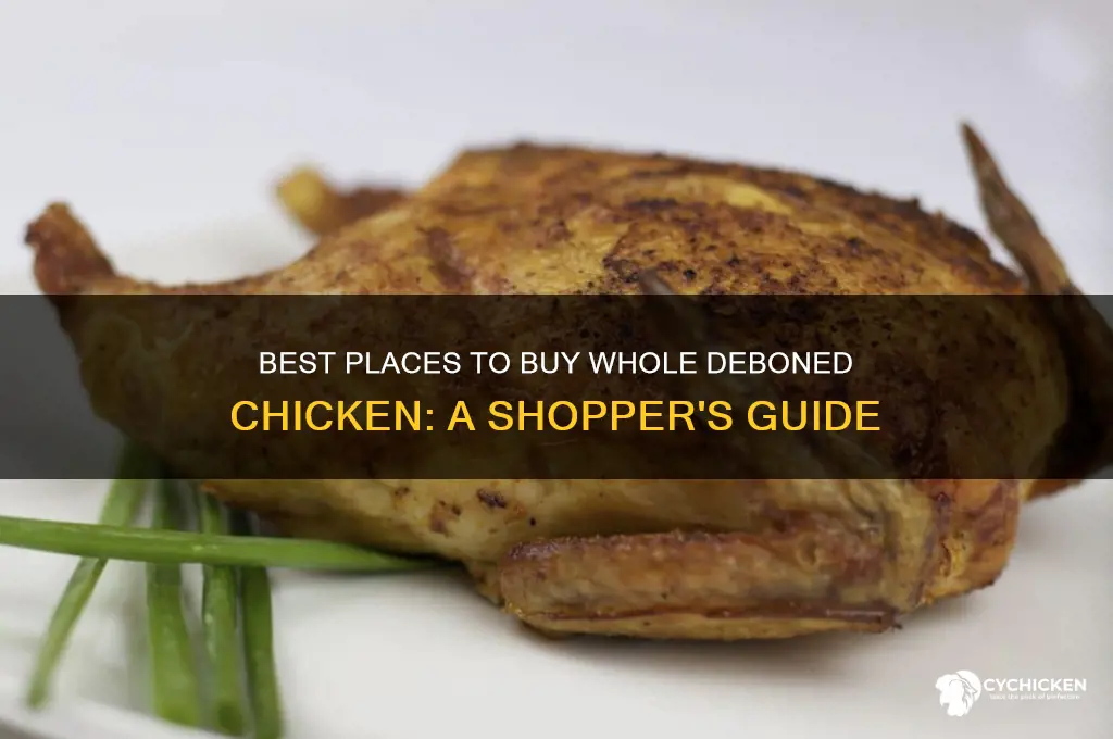 where to buy whole deboned chicken