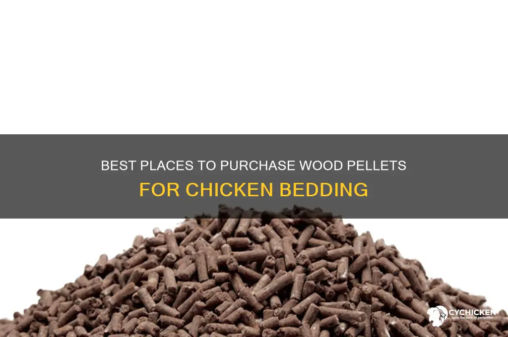 where to buy wood pellets for chicken bedding