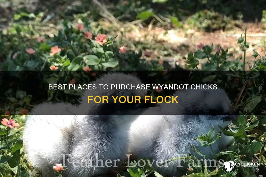 where to buy wyandot chicks