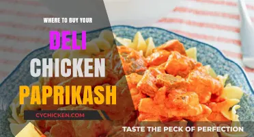 Discover the Best Spots to Buy Delicious Deli Chicken Paprikash