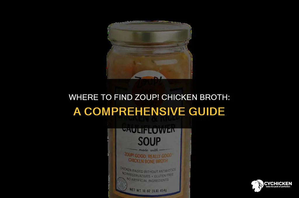 where to buy zoup chicken broth