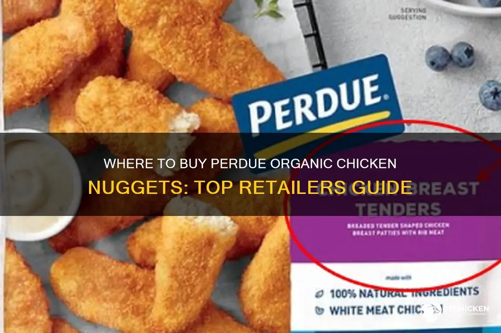 where to by perdue organic chicken nuggets