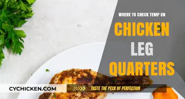 Perfectly Cooked Chicken Leg Quarters: Where to Check Temperature