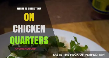 Perfectly Cooked Chicken Quarters: Where to Check Internal Temperature