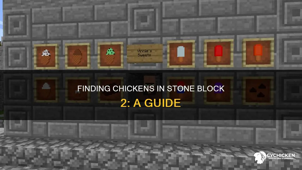 where to find a chicken in stone block 2