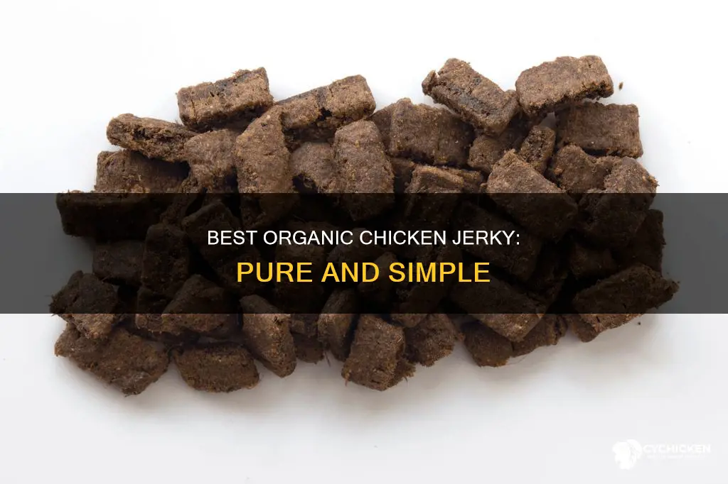 where to find best organic chicken jerky without anything added