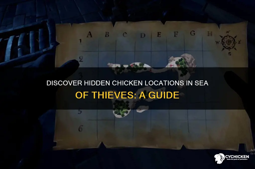 where to find chicken sea of thieves