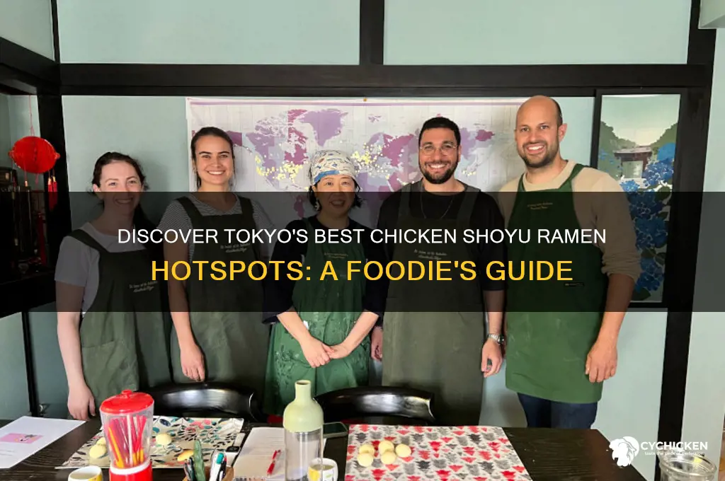 where to find tokoyo style chicken shoyu ramen