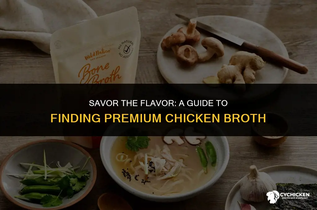 where to fine chicken broth