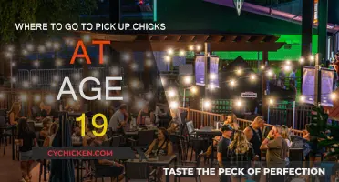 Best Places to Pick Up Chicks at 19