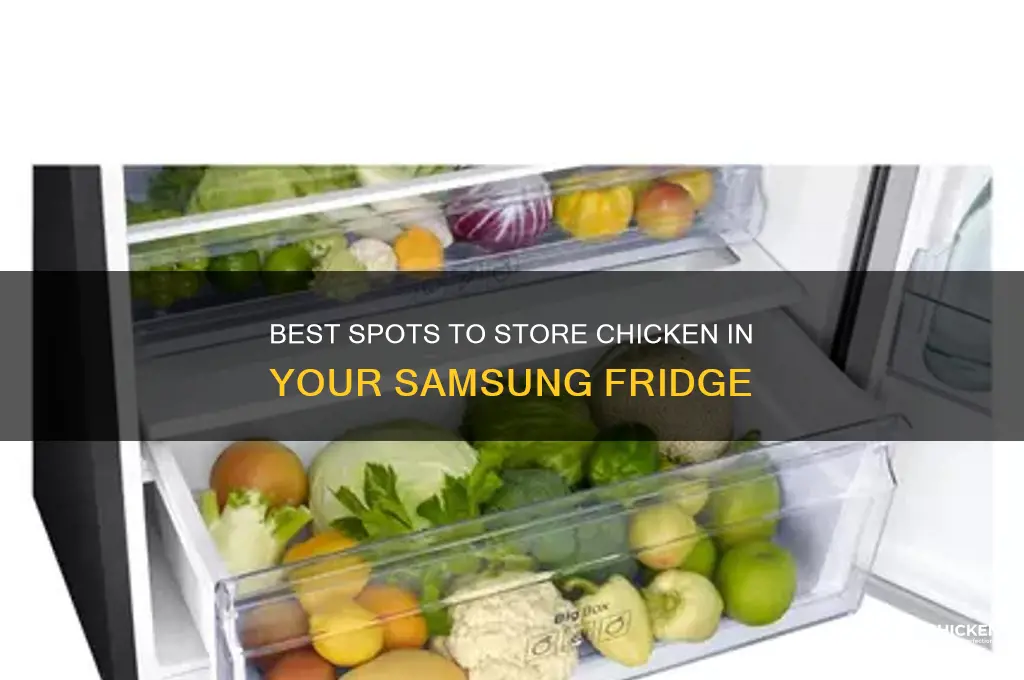where to keep chicken in a samsung refrigerator