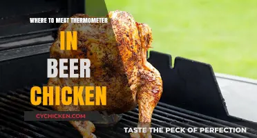 Perfect Beer Can Chicken: Best Meat Thermometer Placement Tips