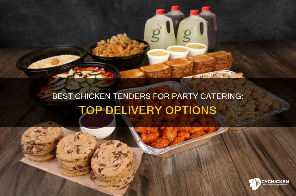 where to order chicken tenders for a party