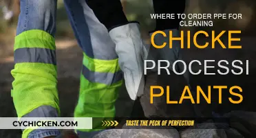 Chicken Plant Cleaning: Where to Order PPE