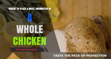 Perfectly Cooked Chicken: Optimal Thermometer Placement Tips