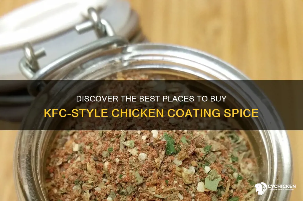 where to purchase kfc spice for chicken coating