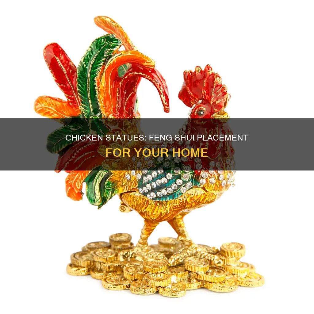 where to put chicken for feng shui in house