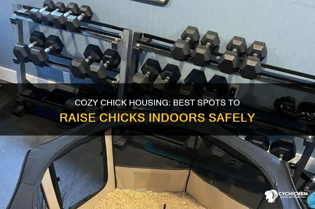 where to put chicks in my house