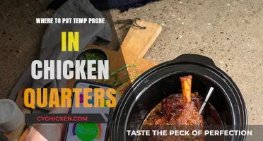 Perfect Chicken Quarters: Optimal Temp Probe Placement for Juicy Results