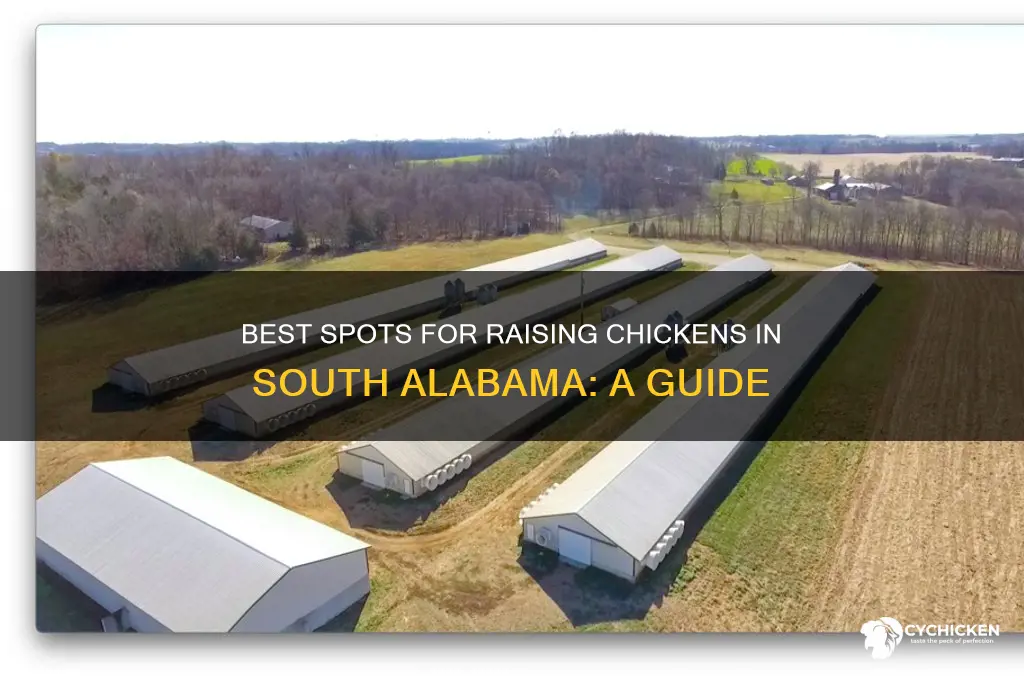 where to raise chicken in south alabama