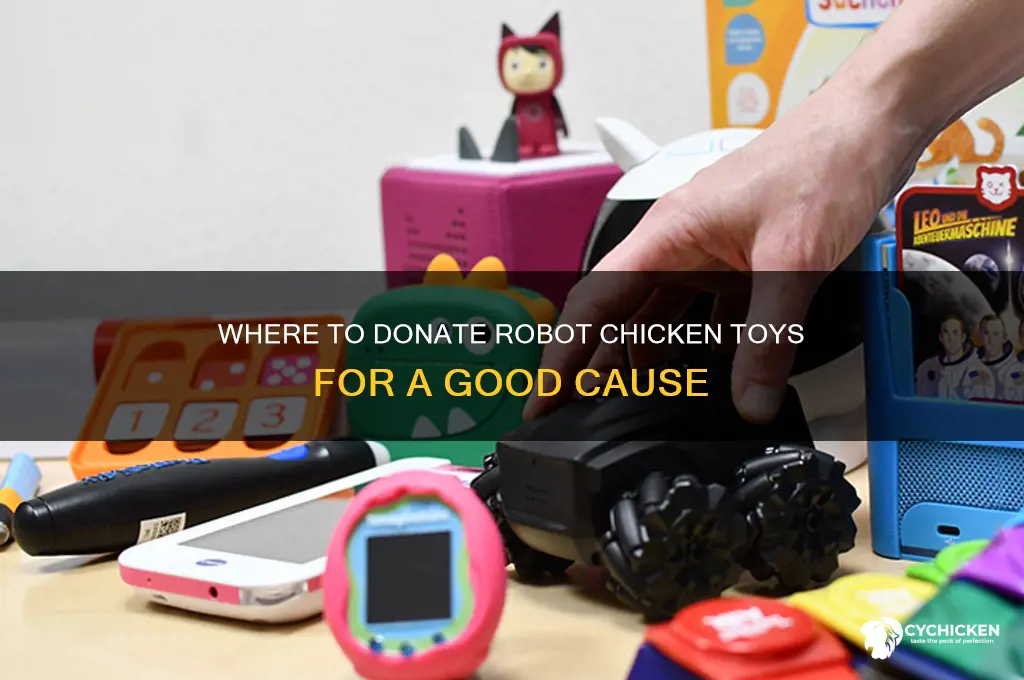 where to send toys to robot chicken