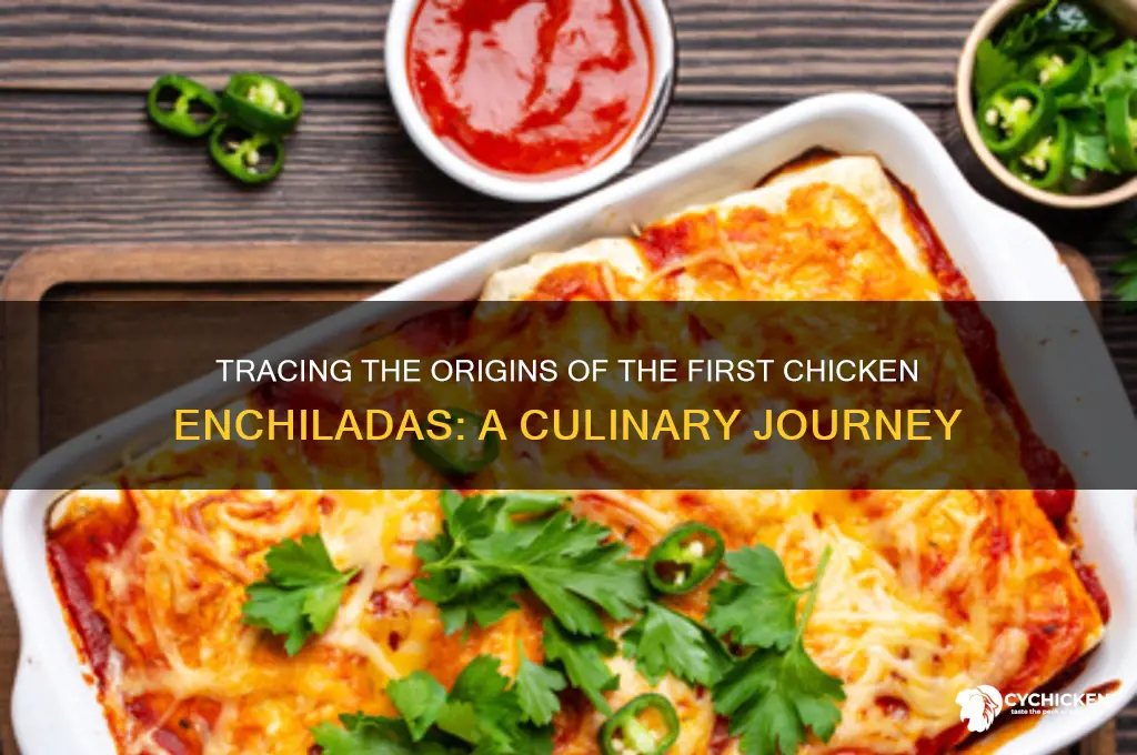 where was the first chicken enchiladas made