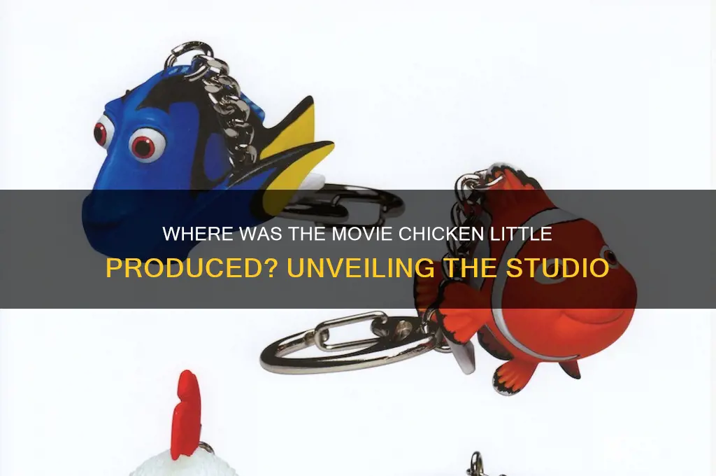 where was the movie chicken little produced