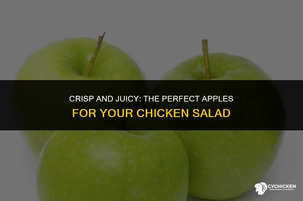which apples best for chicken salad