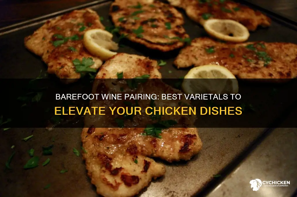 which barefoot wine is better with chicken
