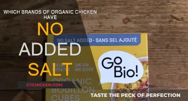 Organic Chicken Brands: No Salt Added