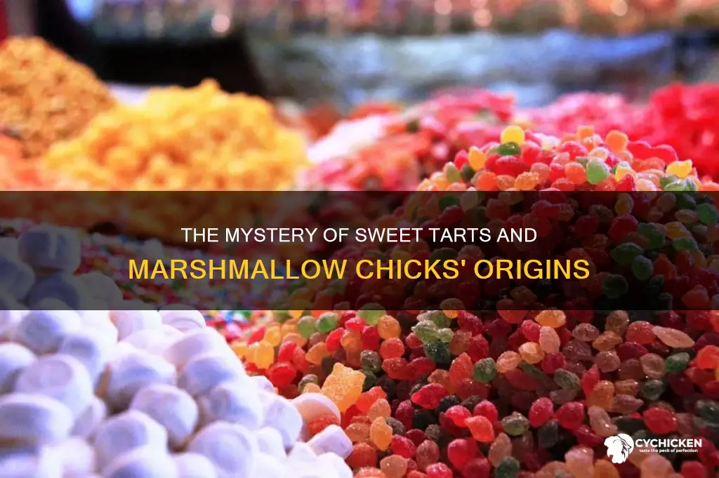 which candy came first sweet tarts or marshmallow chicks