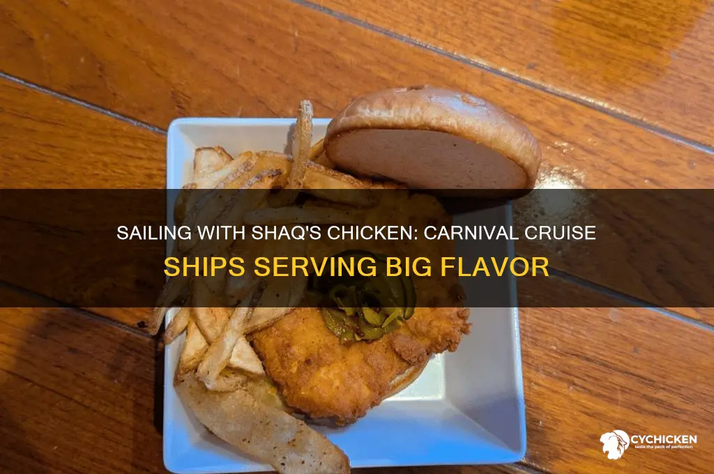 which carnival ships have shaq