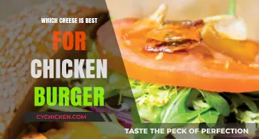 Top Cheesy Picks: Perfect Cheese Pairings for Your Chicken Burger