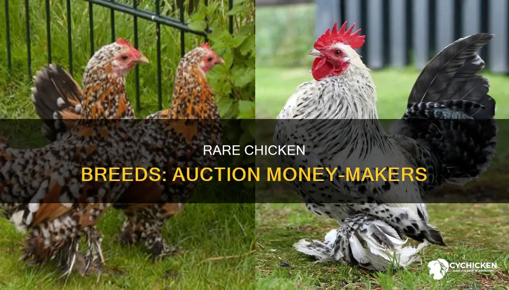 which chicken breeds bring the highest money at auctions