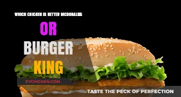 McDonald's vs. Burger King: Which Chicken Reigns Supreme?