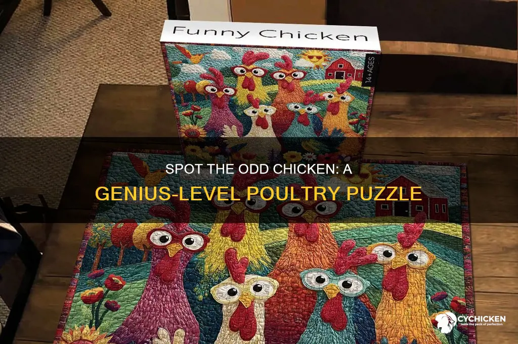 which chicken is different strictly for genius answer