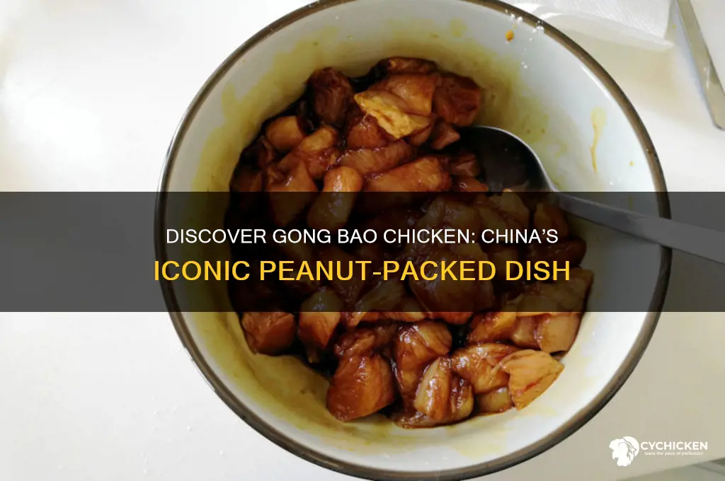 which chinesne dish has penauts and chicken