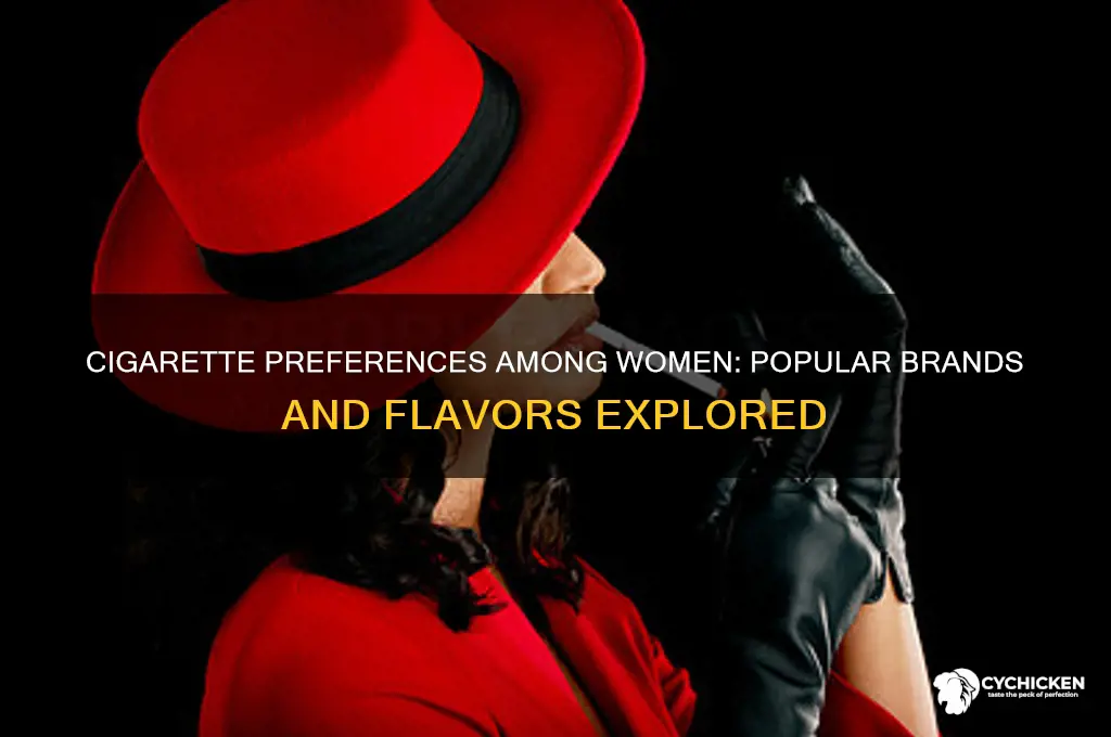 which cigarettes do chicks like to smoke