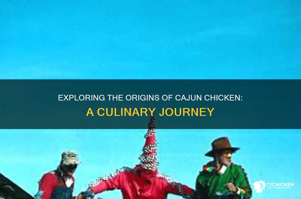 which country does cajun chicken come from