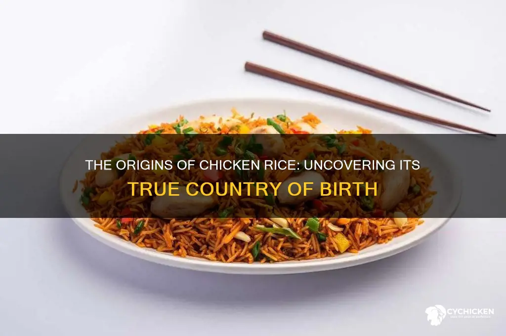 which country does chicken rice come from