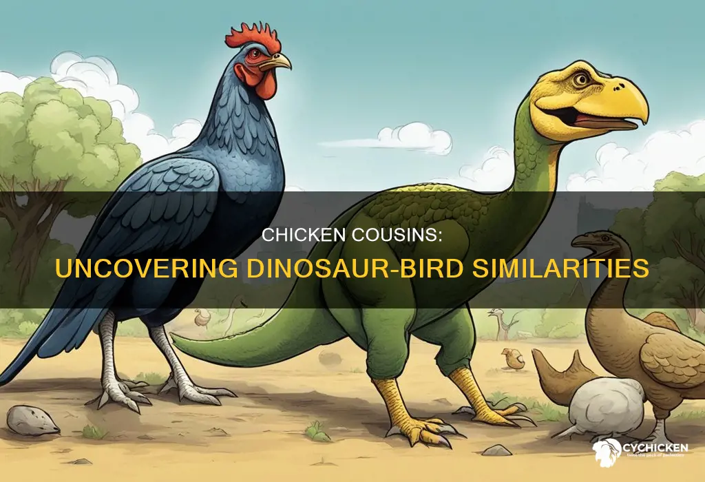 which dinosaur group is more similar to the chicken