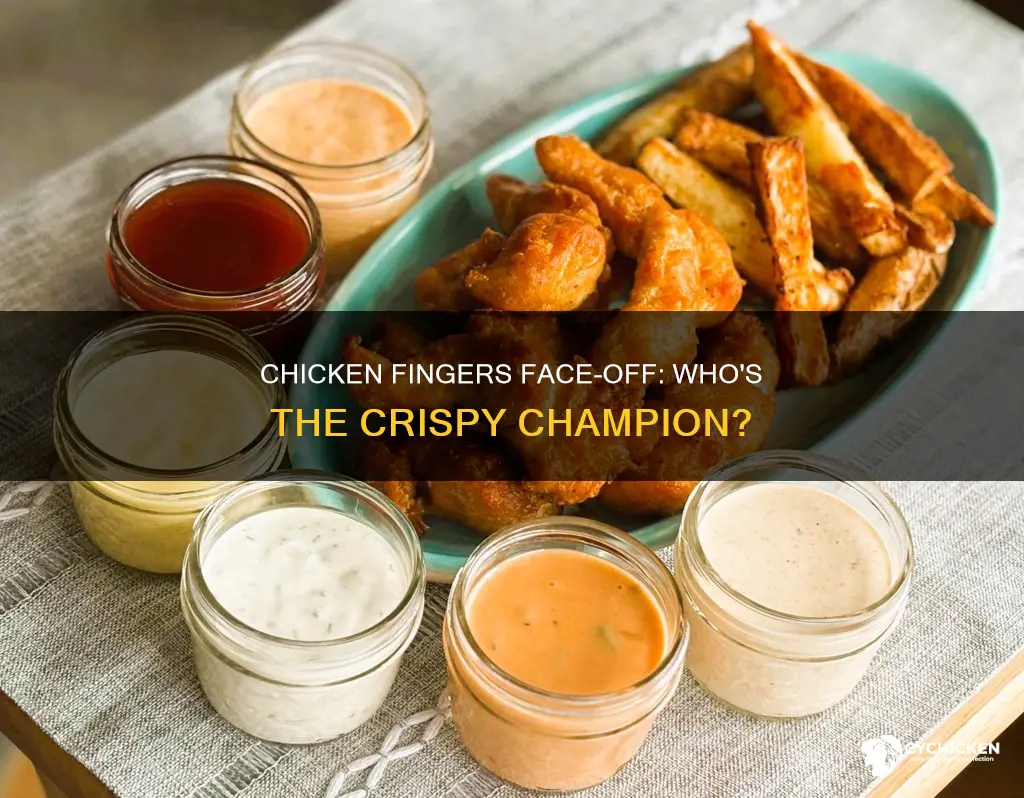 which fast food chain has the best chicken fingers