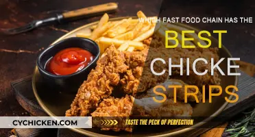 Chicken Strips Wars: Who's the Fast Food Champ?
