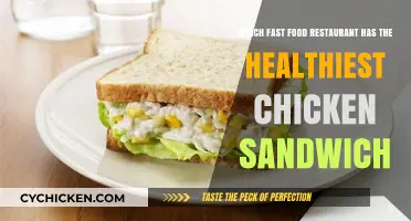 Healthiest Chicken Sandwich: Comparing Fast Food Chains for Nutritious Options