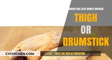 Chicken Thigh vs. Drumstick: Which Cut Has Fewer Bones?