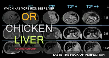 Iron-Rich Chicken vs Beef Liver: Which is Better?