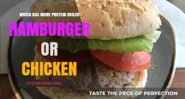 Boiled Hamburger vs. Chicken: Which Protein Source Reigns Supreme?