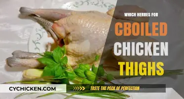 Flavorful Herb Pairings for Perfectly Boiled Chicken Thighs