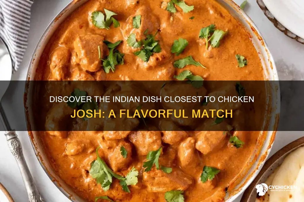 which indian dish is most like chicken josh
